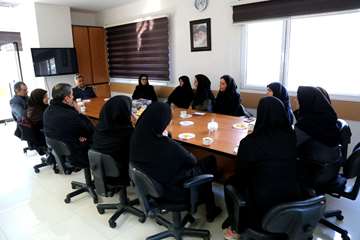 مراسم تکریم و معارفه سرپرست کتابخانه